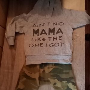 12m Boys Outfit- Hoody and pants set